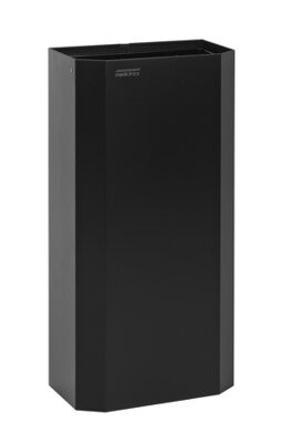 All Care Mediclinics Afvalbak open 40 liter zwart