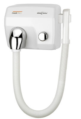 All Care Mediclinics Haardroger drukknop wit met slang