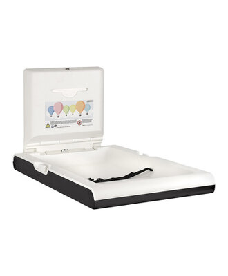 All Care Mediclinics Babyverschoontafel verticaal zwart