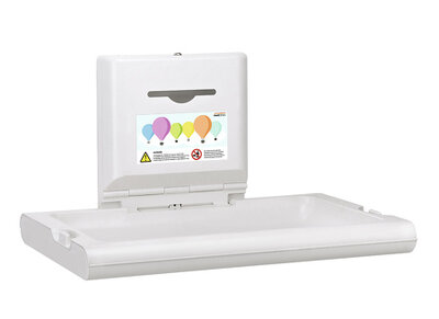 All Care Mediclinics Babyverschoontafel horizontaal wit