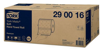 Tork Matic® Zachte Handdoekrol 2 laags Wit H1 Premium