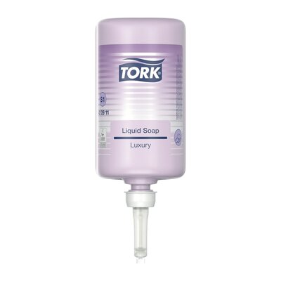 Tork Premium Zeep Luxe Jasmijngeur S1 1ltr/flacon, 6st/doos