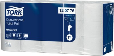 Tork Universal Toiletpapier 2-laags, T4, 30rol/pak