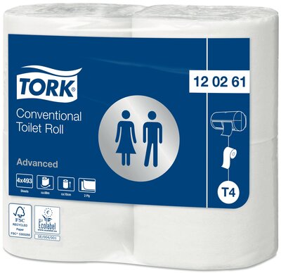 Tork Advanced Toiletpapier King Size , 24rol/pak, T4