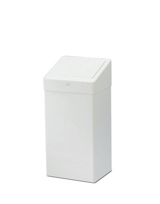 Tork Afvalbak 50 liter wit metaal, B1, per stuk