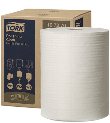 Tork Premium Spec. Poetsdoek wit, W1/W2/W3, 1-Laags, per stuk