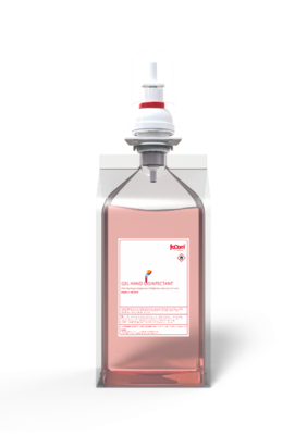 Fooom Gel Hand alcohol 70% refill 6x1L (past in fooom No-Touch automatische zeep dispenser)