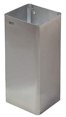 All Care Dutch bins afvalbak RVS 80 liter open 