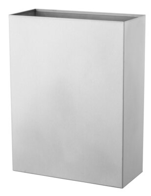 All Care Dutch Bins afvalbak 25 liter open  RVS