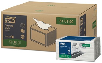 Tork Premium Werkdoek 510 55 vel Wit W8 , 8x55st, 440st/doos 