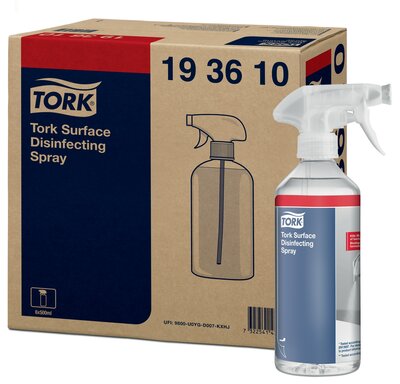 Tork Desinfecterende Spray voor oppervlakken, 500 ml