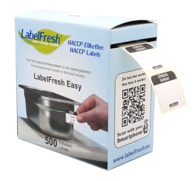 LabelFresh Easy Etiketten Zondag 500 labels klein