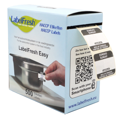 LabelFresh Easy Etiketten Zo-weg op-Di 500 labels klein