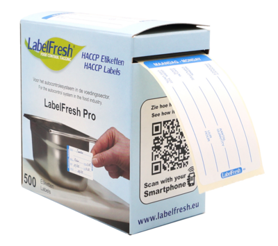 LabelFresh Pro Etiketten Maandag 500 labels groot