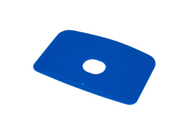 FBK DEEGSCHRAPER 146 X 98 MM, FLEXIBEL MET VINGERGAT