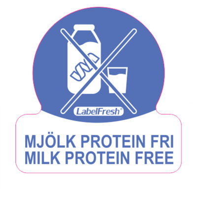 LabelFresh Codelabel Melkeiwit 500 etiketten.