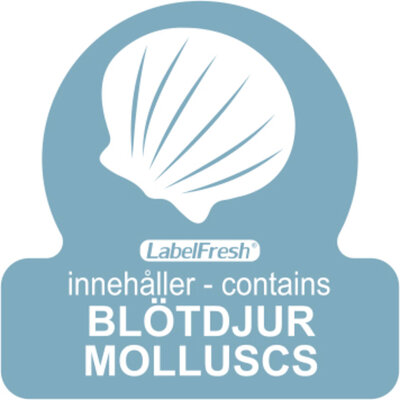 LabelFresh Codelabel Weekdieren 500 etiketten.