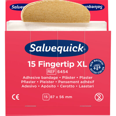 Cederroth Salvequick Extra Grote Vingertoppleisters 6x15 stuks