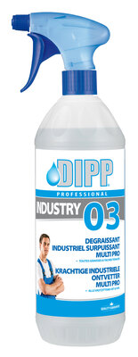 DIPP N° 03 -1L SPRAY Krachtige Industriële Ontvetter Multi-pro