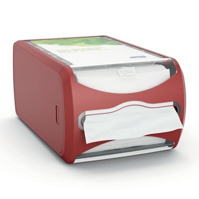 Tork Xpressnap Dispenser Counter N4 rood, per stuk 