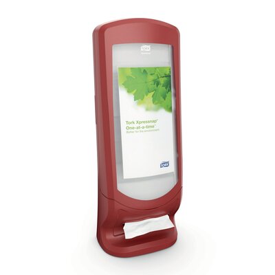 Tork Xpressnap Dispenser Stand N4 rood, per stuk 