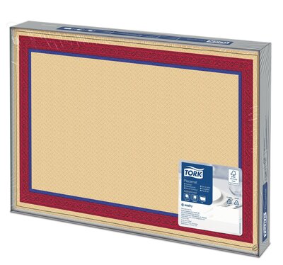 Tork Placemat Cuisine 1-Laags Velformaat 42x30, 5x500st, 2.500st/doos