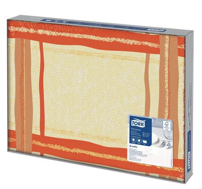 Tork Placemat Carre 1-Laags Velformaat 42x30, 5x500st, 2.500st/doos