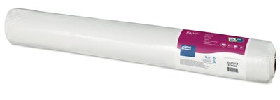 Tork Tafelrol Damast 1-Laags Wit 100x100, 3rol/doos