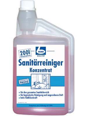 Becher Sanitairreiniger concentraat 1 l