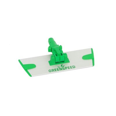 GREENSPEED VLAKMOPPLAAT VELCRO MET HORIZONTALE FIXATIE (Q-LINE) - 23 CM