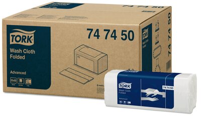 Tork Advanced Waslap 1600 stk, 6-laags, 20x80st, 1.600st/doos