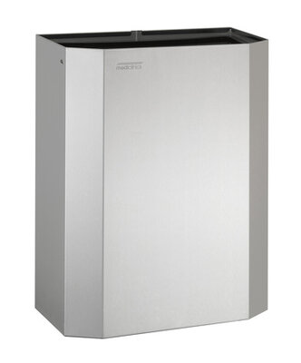 All Care Mediclinics Afvalbak open 25 liter RVS