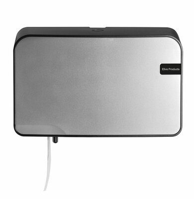 Elive Silver Quartz duo toiletrolhouder