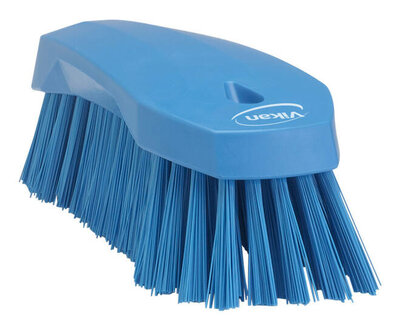 Vikan Hygiëne Harde Werkborstel Groot 200mm Blauw