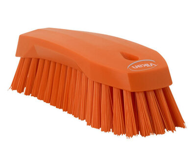Vikan Hygiëne Harde Werkborstel Groot 200mm Oranje