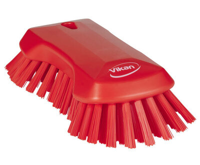 Vikan Hygiëne Xl Grote Harde Werkborstel 230mm Rood