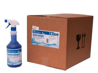 Elive Sprayreiniger 6x1L (Glas/ interieurreiniger flacon spray)