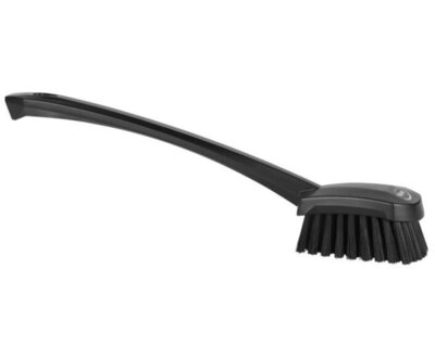 Vikan Afwasborstel Met Lange Steel 415mm Zwart