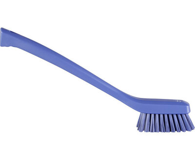 Vikan Lange Afwasborstel Met Smalle Borstel 420mm Paars