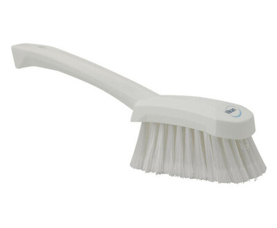 Vikan Zachte/Gespleten Afwasborstel Met Korte Steel 270mm Wit