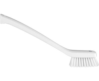 Vikan Lange Afwasborstel Met Smalle Borstel 420mm Wit