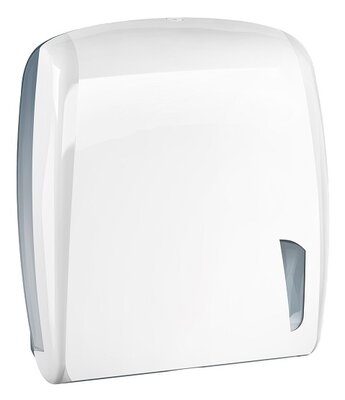 Elive line 2, Midi zz-vouw handdoekdispenser Wit (inhoud 450 vouwtjes)