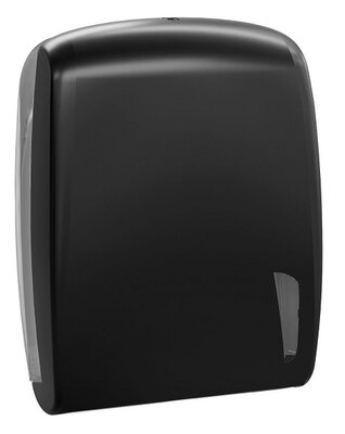 Elive line 2,, MAXI handdoekdispenser Zwart (standaard vouwtjes)