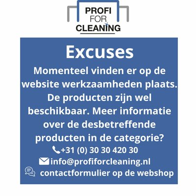 Excuses voor het ongemak