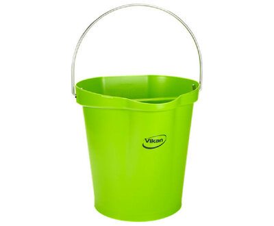 Vikan 12L Emmer Met Schenktuit En Maatverdeling Limoen 