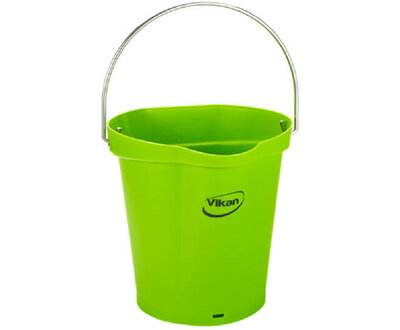 Vikan Emmer 6L Met Schenktuit En Maatverdeling Limoen