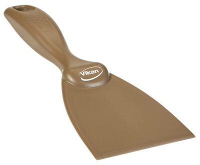 Vikan Handschraper Smal 75mm Bruin