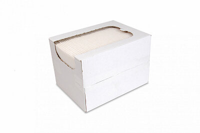 Wecoline sopdoeken/reinigingsdoeken KD 135 gr/m2 nonwoven 50 stuks  wit