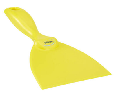 Vikan Handschraper Breed 102mm Geel