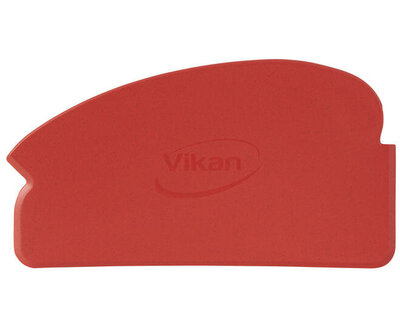 Vikan Flexibele Metaal en X-ray Detecteerbare Handschraper 165mm Rood